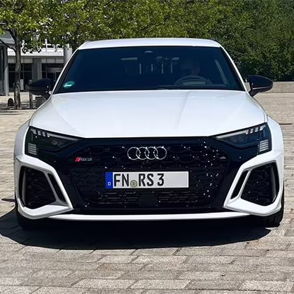 My RS3 at Audi Piazza in Ingolstadt Picture my RS3